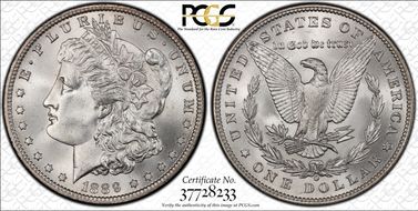 1889-O $1 MS66+