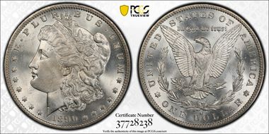 1890-O $1 MS66+