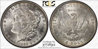 1899-O $1 MS67