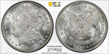 1921 $1 Morgan MS67