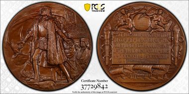 1893 AE Medal Eglit-90, Columbian Expo MS66BN