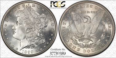 1899-S $1 MS66+