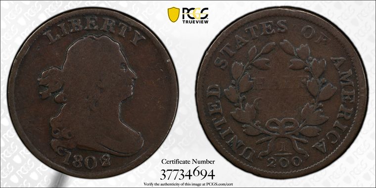 Cert 37734694 - Coin Image