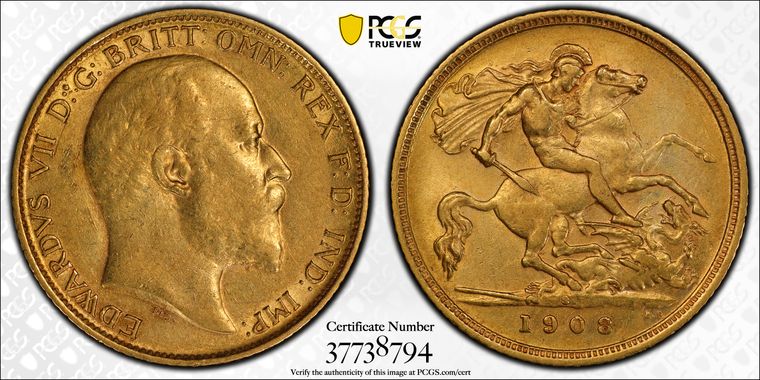 Cert 37738794 - Coin Image