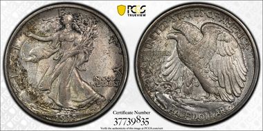 1918-S 50C MS62