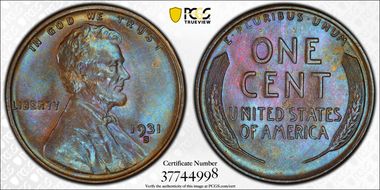 1931-S 1C MS64BN