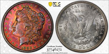 1882-O $1 MS63