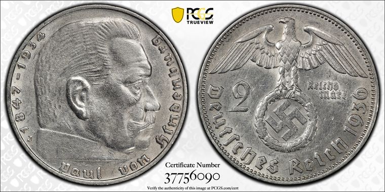 Cert 37756090 - Coin Image