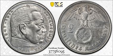 1937-G 2 Mk J-366 AU53