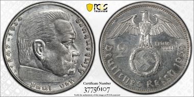 1939-E 2 Mk J-366 AU58