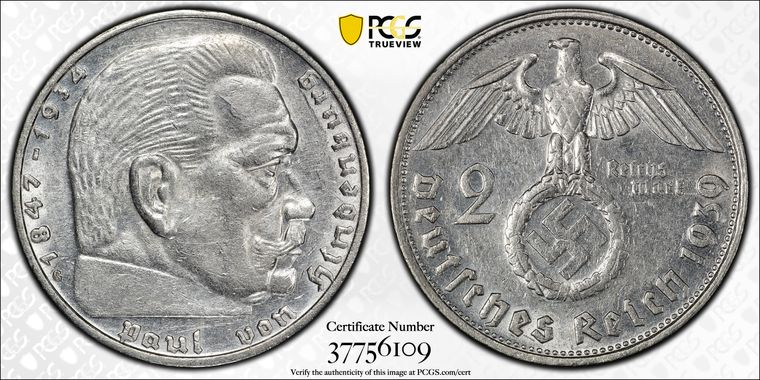 Cert 37756109 - Coin Image