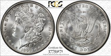1898-O $1 MS67