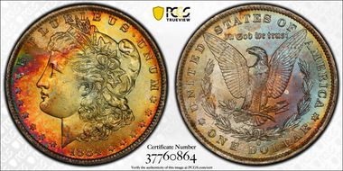 1884-O $1 MS64