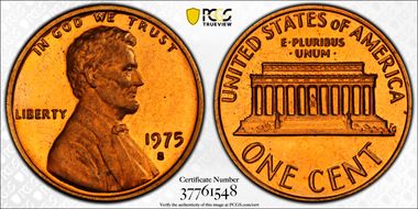 1975-S 1C PR65RD