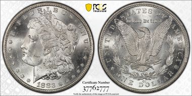 1883-CC $1 MS63