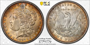 1897-O $1 AU58