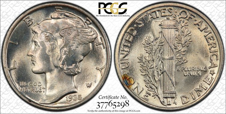 Cert 37765298 - Coin Image