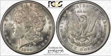 1890-O $1 MS64
