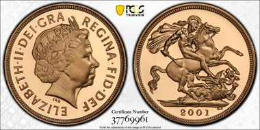 2001 Sov S-SC4 St. George PR70DCAM