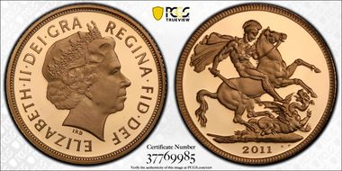 2011 Sov S-SC7 St. George PR70DCAM