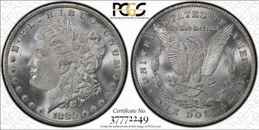 1880/79-CC $1 Reverse of 1878 MS66