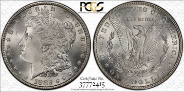 1882 $1 MS66