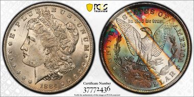 1884-O $1 MS64