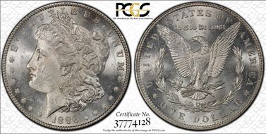 1886 $1 MS63