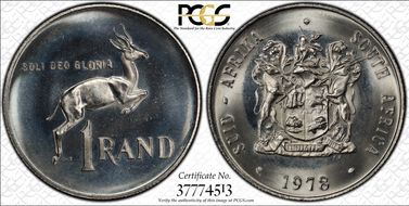 1978 Rand Nickel MS66