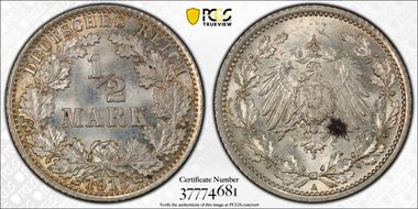 1915-A 1/2 Mk J-16 MS64