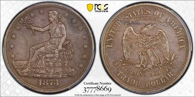1873 T$1 Trade XF45