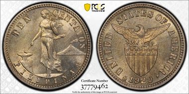 1929-M 10C Allen-8.17a RPD MS65