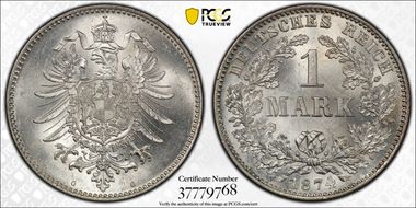 1874-G Mark J-9 MS65