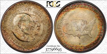 1953-S 50C Washington-Carver MS66