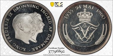 1960 CS 5 Kr 25 Years PR64DCAM