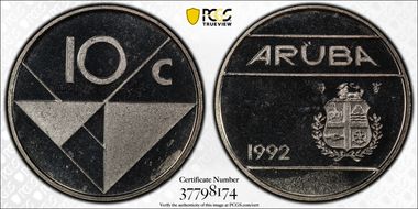 1992 10C MS66