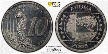 2005 P€ 0.10 KM-Pn4a INA Essai  Fantasy Ag SP67