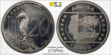 2005 P€ 0.20 KM-Pn5a INA Essai Fantasy Ag SP67