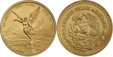 2018-Mo 1/4 oz Libertad Gold MS69