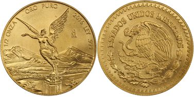 2016-Mo 1/2 oz Libertad Au MS69