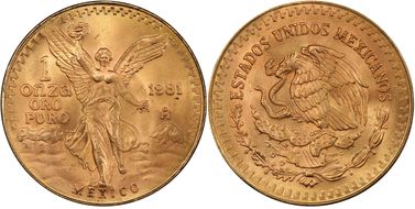 1981-Mo Onza Libertad Au MS66