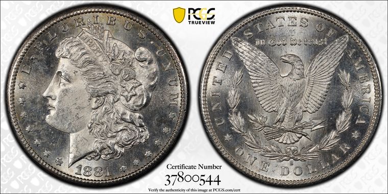 Cert 37800544 - Coin Image