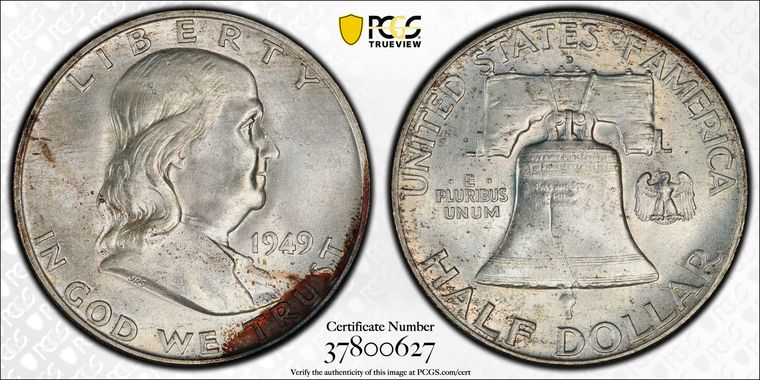 Cert 37800627 - Coin Image