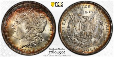 1885-O $1 MS66