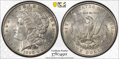 1898-S $1 MS61