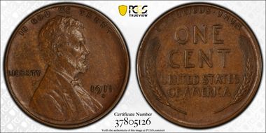 1911-S/S 1C RPM FS-501 AU58BN