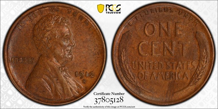 Cert 37805128 - Coin Image