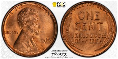 1930-D 1C MS64RD