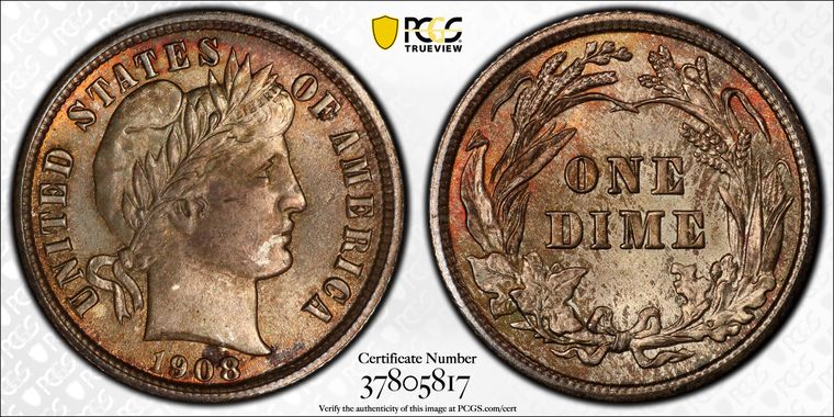 Cert 37805817 - Coin Image