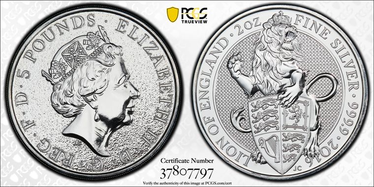 Cert 37807797 - Coin Image